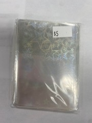 Star Foil Laser Card Sleeves (Japanese Size) - 50 count